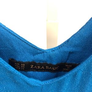 Zara Tops - Zara Blue Asymmetrical Tank Blouse Zara Tops - Zara Blue Asymmetrical Tank Blouse